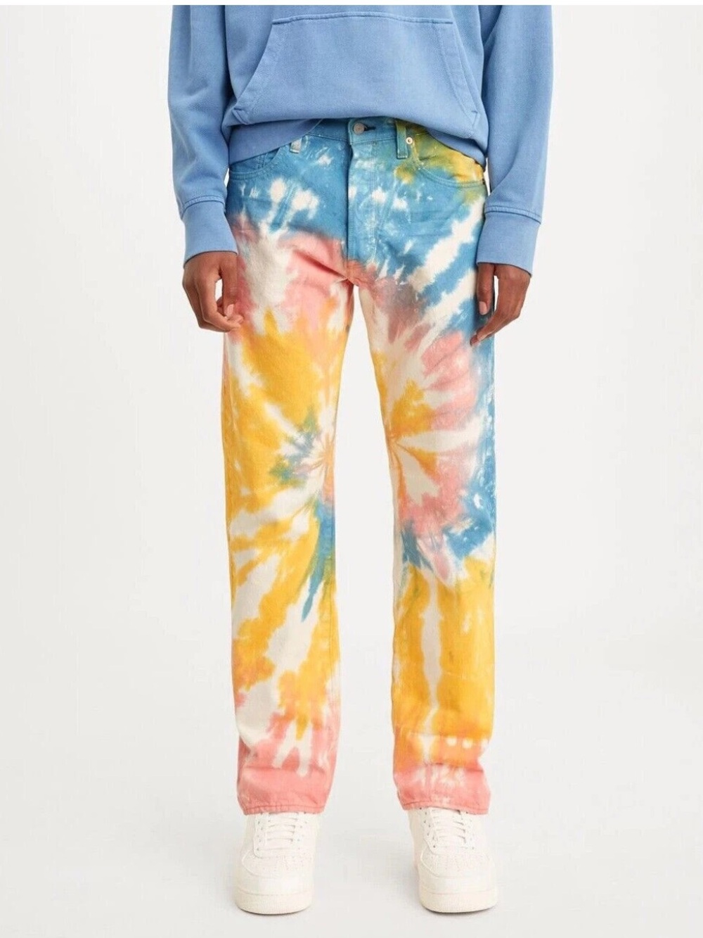 Levi’s 501 '93 Premium Men's Straight Leg Tie Dye Haight Surfer Jeans - 32x32